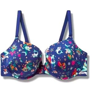 Torrid Perfect T Shirt Push Up Front Close Bra Back Smoothing Tattoo 44B NEW